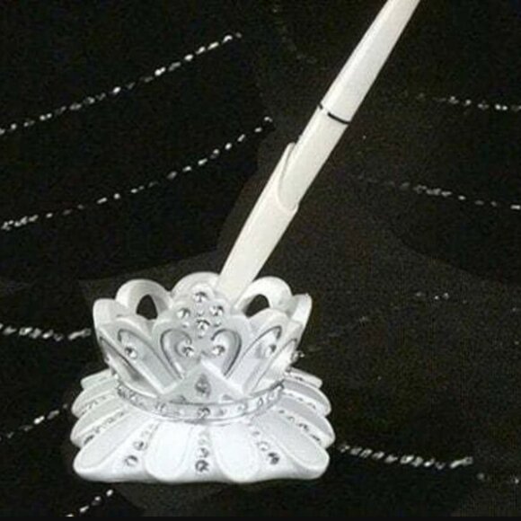 Queen For A Day Wedding Accessories Guest Book Cake Knife Set or Pen Your Choice - Picture 2 of 2